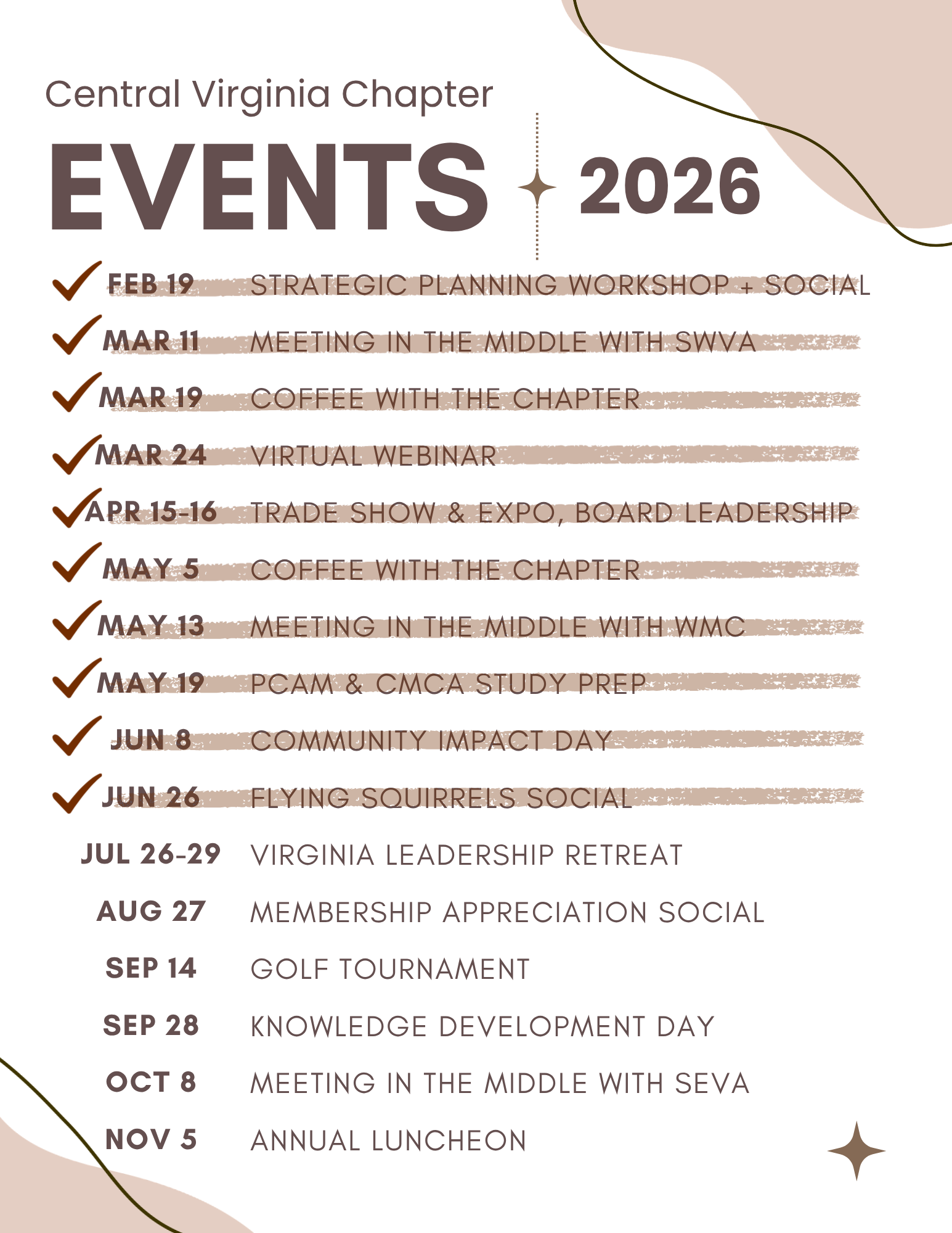 Upcoming Events