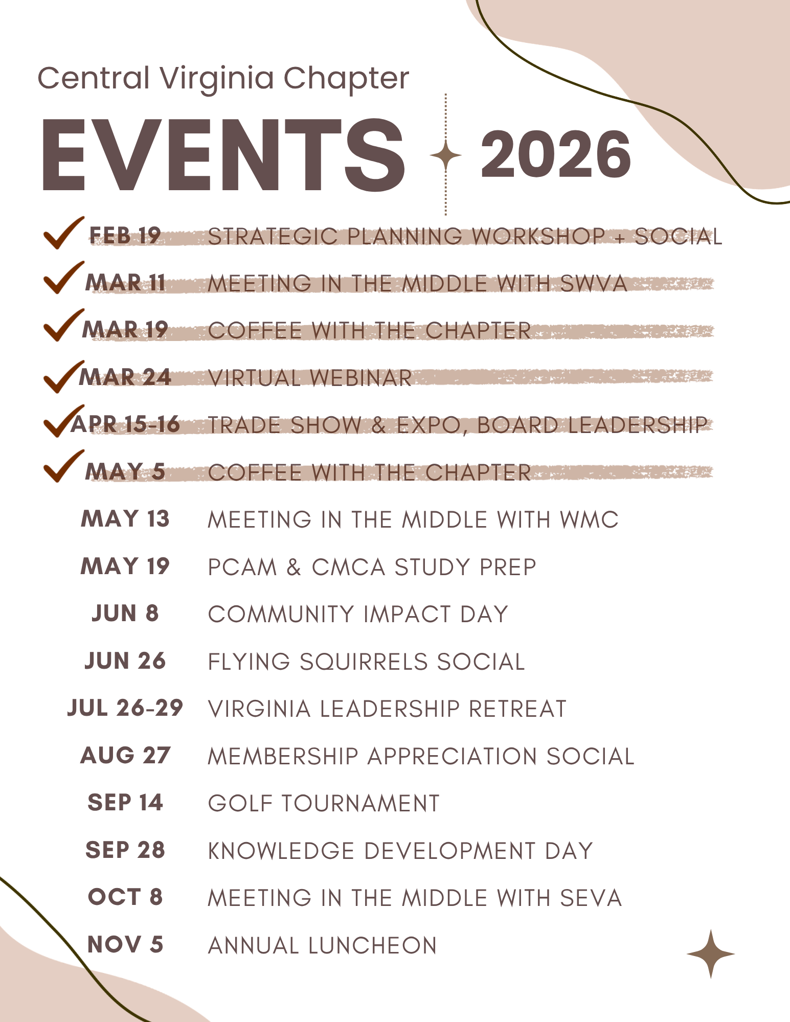 Upcoming Events