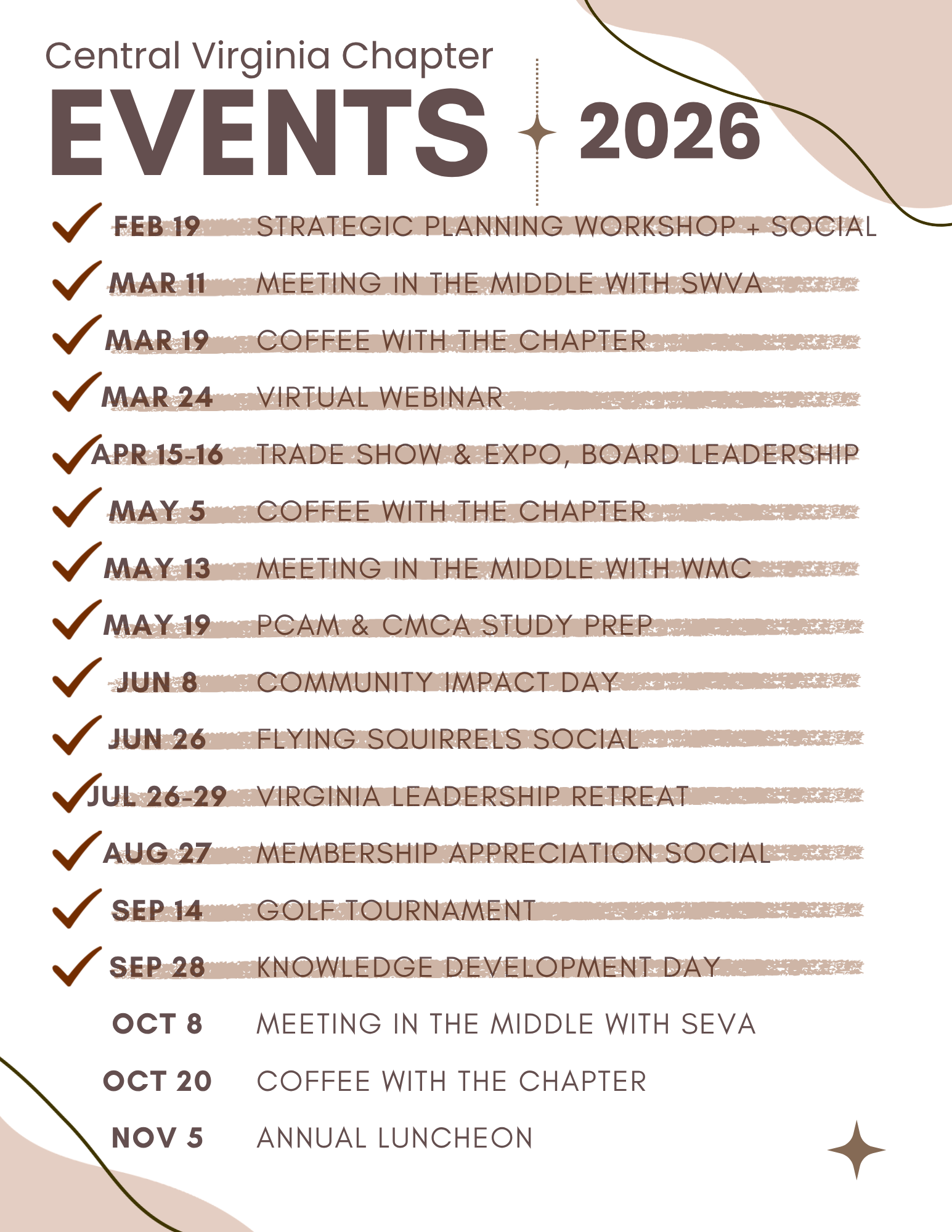 Upcoming Events