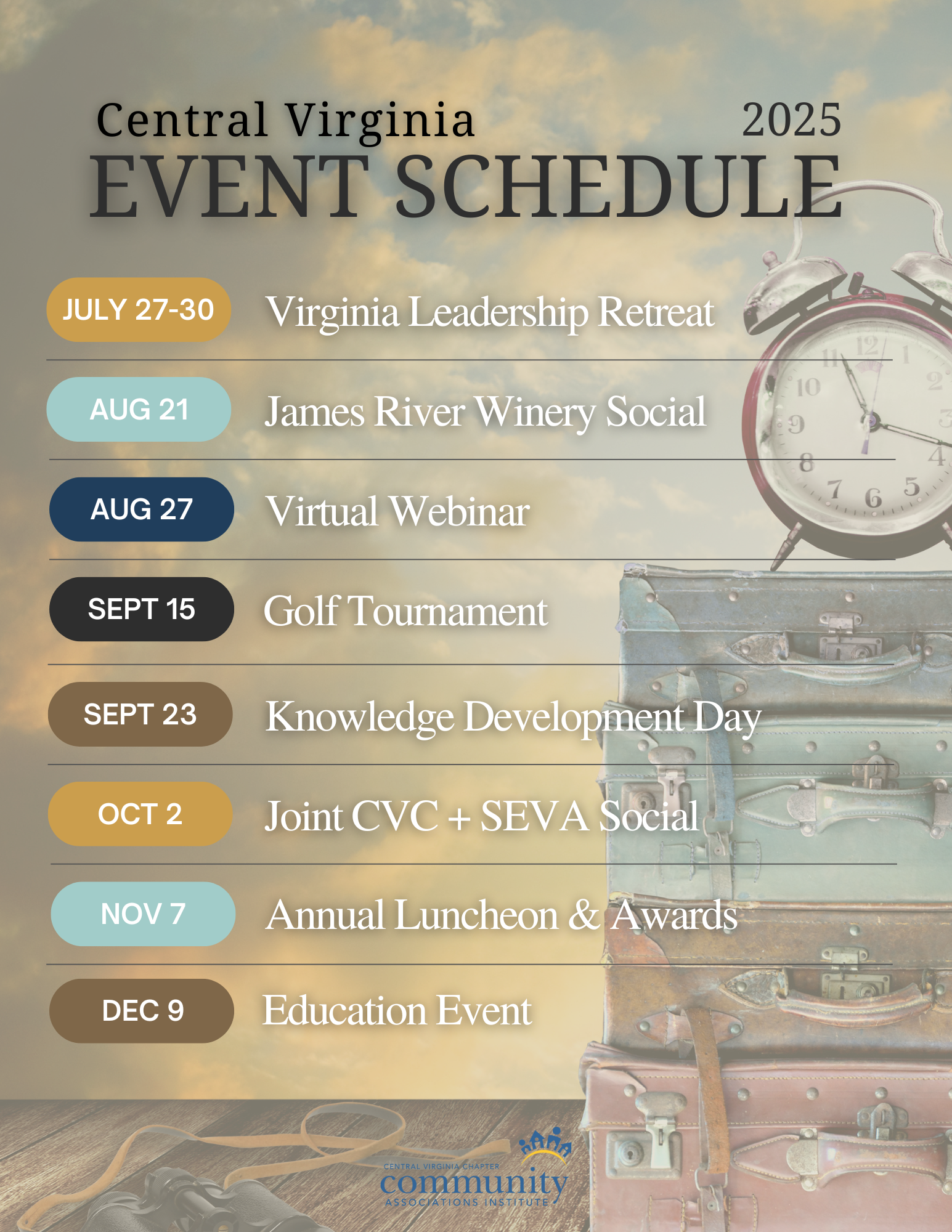 Upcoming Events